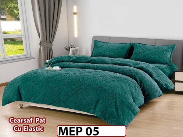 Lenjerie De Pat Cocolino 2 Persoane CU ELASTIC 4 piese - MEP 05