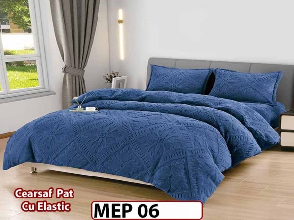 Lenjerie De Pat Cocolino 2 Persoane CU ELASTIC 4 piese - MEP 06 Lenjerie De Pat Cocolino 2 Persoane CU ELASTIC 4 piese - MEP 06