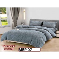 Lenjerie De Pat Cocolino 2 Persoane CU ELASTIC 4 piese - MEP 07