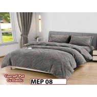 Lenjerie De Pat Cocolino 2 Persoane CU ELASTIC 4 piese - MEP 08