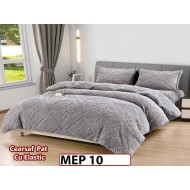 Lenjerie De Pat Cocolino 2 Persoane CU ELASTIC 4 piese - MEP 10