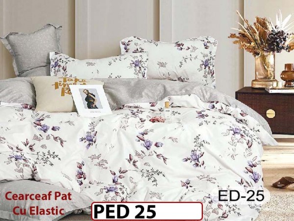 Lenjerie din finet 7 Piese la Cutie cu elastic - PED 25