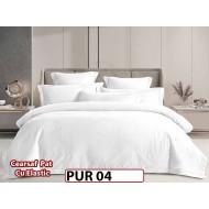 Lenjerie din Finet Fin 4 Piese cu Elastic - PUR 04