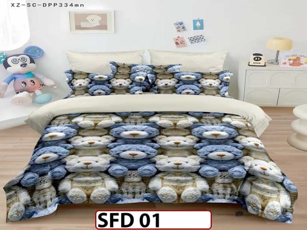 Lenjerie din Finet 5D cu 6 Piese fara Elastic - SFD 01