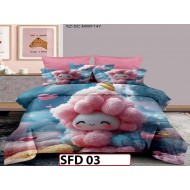 Lenjerie din Finet 5D cu 6 Piese fara Elastic - SFD 03