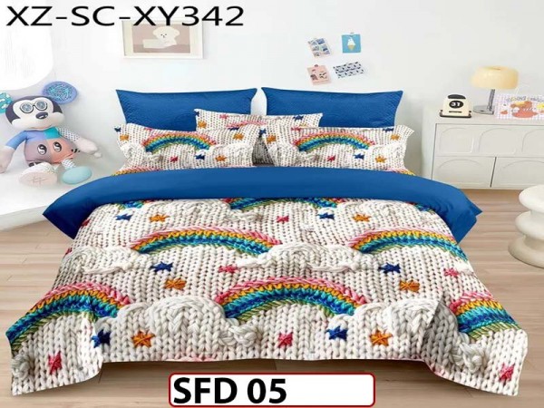 Lenjerie din Finet 5D cu 6 Piese fara Elastic - SFD 05