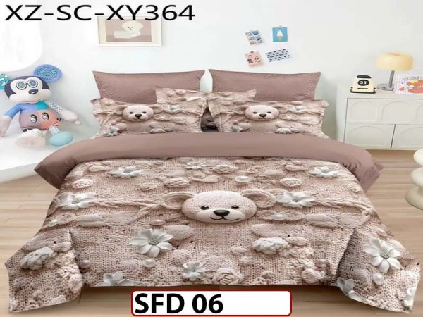 Lenjerie din Finet 5D cu 6 Piese fara Elastic - SFD 06