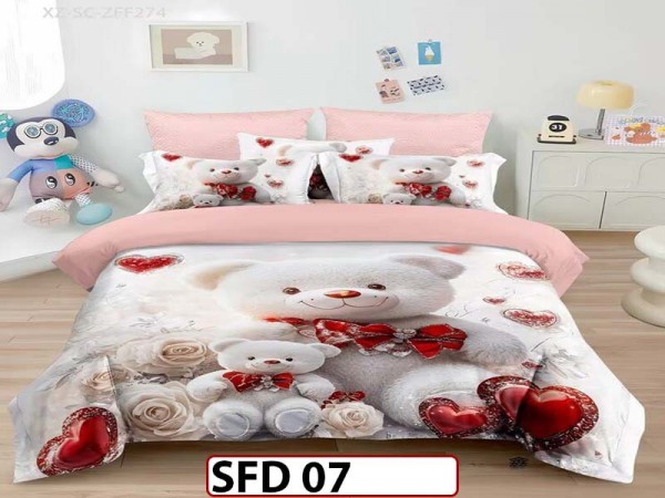 Lenjerie din Finet 5D cu 6 Piese fara Elastic - SFD 07