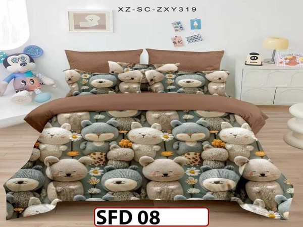 Lenjerie din Finet 5D cu 6 Piese fara Elastic - SFD 08