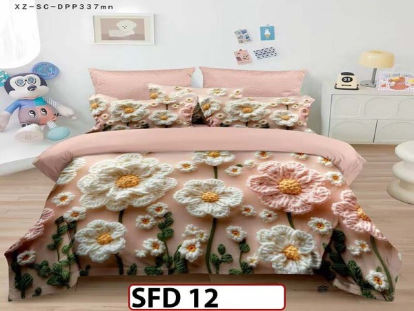 Lenjerie din Finet 5D cu 6 Piese fara Elastic - SFD 12
