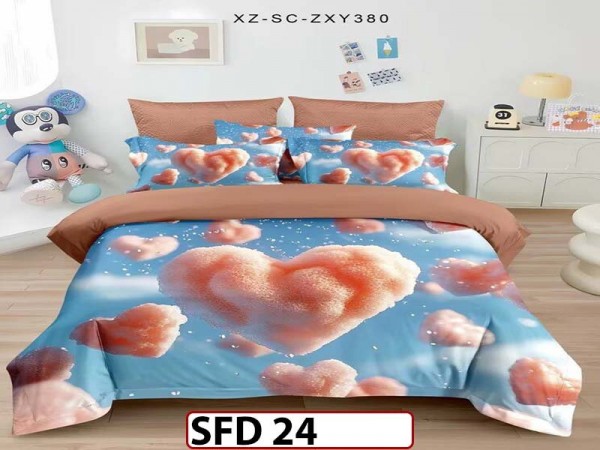 Lenjerie din Finet 5D cu 6 Piese fara Elastic - SFD 24 Lenjerie din Finet 5D cu 6 Piese fara Elastic - SFD 24