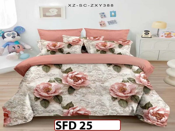 Lenjerie din Finet 5D cu 6 Piese fara Elastic - SFD 25 Lenjerie din Finet 5D cu 6 Piese fara Elastic - SFD 25