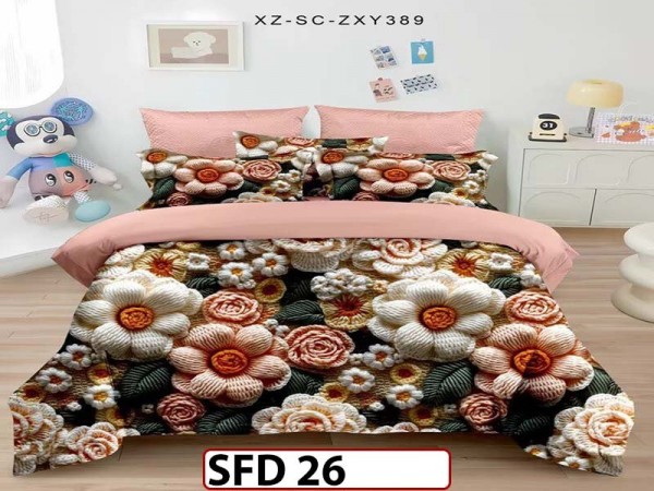 Lenjerie din Finet 5D cu 6 Piese fara Elastic - SFD 26