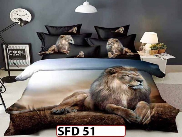 Lenjerie din Finet 5D cu 6 Piese fara Elastic - SFD 51