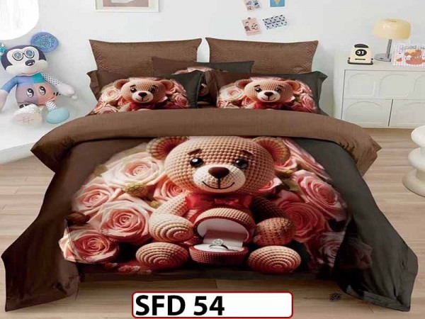 Lenjerie din Finet 5D cu 6 Piese fara Elastic - SFD 54