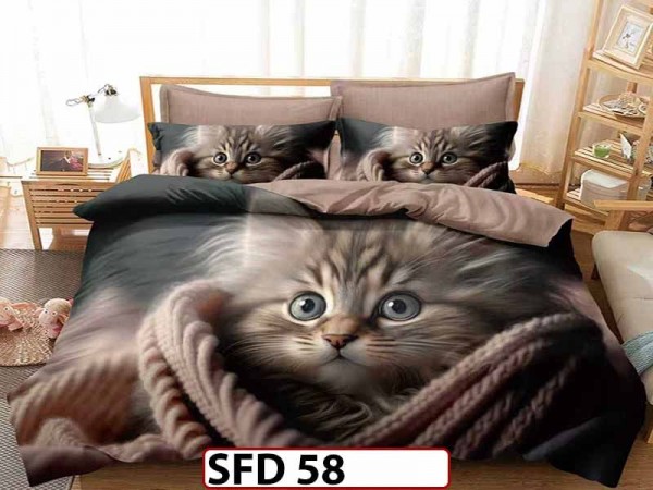 Lenjerie din Finet 5D cu 6 Piese fara Elastic - SFD 58