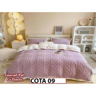 Lenjerie cocolino cu blanita , Tip Tricotaj , 4 piese cu Elastic- COTA 09