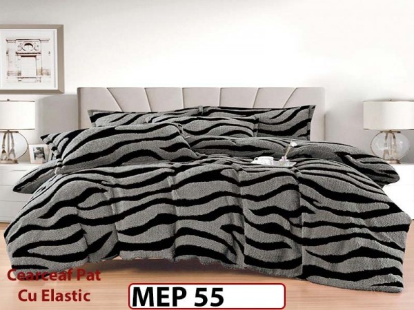 Lenjerie De Pat Cocolino 2 Persoane CU ELASTIC 4 piese - MEP 55
