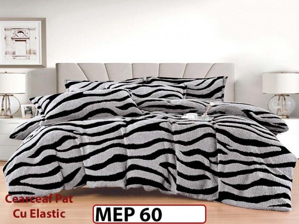 Lenjerie De Pat Cocolino 2 Persoane CU ELASTIC 4 piese - MEP 60 Lenjerie De Pat Cocolino 2 Persoane CU ELASTIC 4 piese - MEP 60