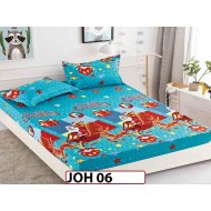 Husa de Pat din Finet + 2 Fete de Perne - Saltea 180x200 - Pat 2 Persoane - JOH 06