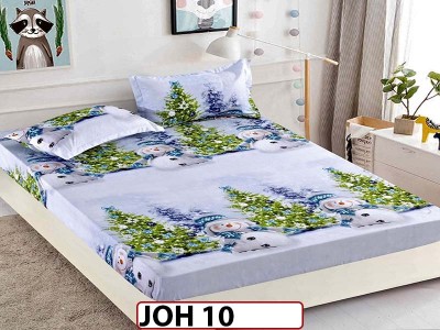 Husa de Pat din Finet + 2 Fete de Perne - Saltea 180x200 - Pat 2 Persoane - JOH 10 Husa de Pat din Finet + 2 Fete de Perne - Saltea 180x200 - Pat 2 Persoane - JOH 10