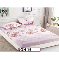 Husa de Pat din Finet + 2 Fete de Perne - Saltea 180x200 - Pat 2 Persoane - JOH 15