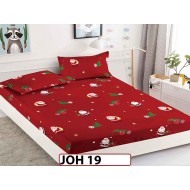 Husa de Pat din Finet + 2 Fete de Perne - Saltea 180x200 - Pat 2 Persoane - JOH 19