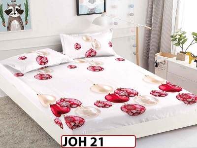 Husa de Pat din Finet + 2 Fete de Perne - Saltea 180x200 - Pat 2 Persoane - JOH 21 Husa de Pat din Finet + 2 Fete de Perne - Saltea 180x200 - Pat 2 Persoane - JOH 21