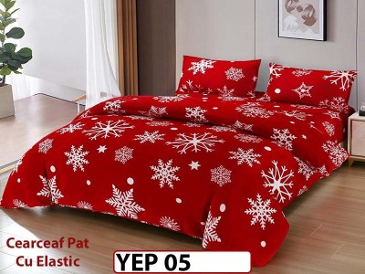 Lenjerie De Pat Cocolino 2 Persoane CU ELASTIC 4 piese - YEP 05