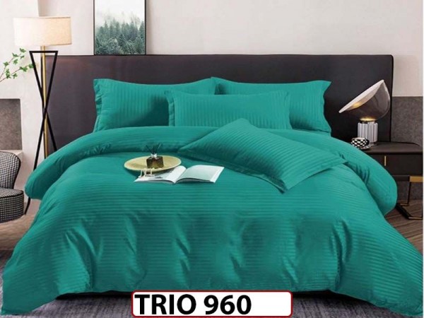 Lenjerie din damasc finetat 6 piese - TRIO 960 Lenjerie din damasc finetat 6 piese - TRIO 960