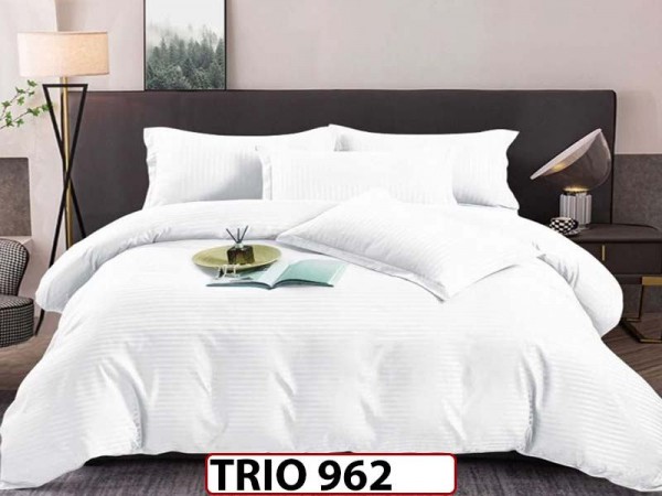 Lenjerie din damasc finetat 6 piese - TRIO 962 Lenjerie din damasc finetat 6 piese - TRIO 962