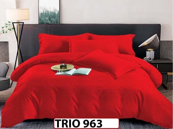 Lenjerie din  damasc finetat  6 piese  - TRIO 963