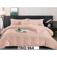 Lenjerie din  damasc finetat  6 piese  - TRIO 964