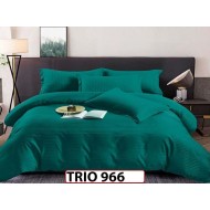 Lenjerie din  damasc finetat  6 piese  - TRIO 966