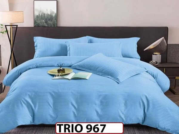 Lenjerie din damasc finetat 6 piese - TRIO 967 Lenjerie din damasc finetat 6 piese - TRIO 967