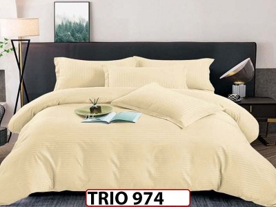 Lenjerie din  damasc finetat  6 piese  - TRIO 974