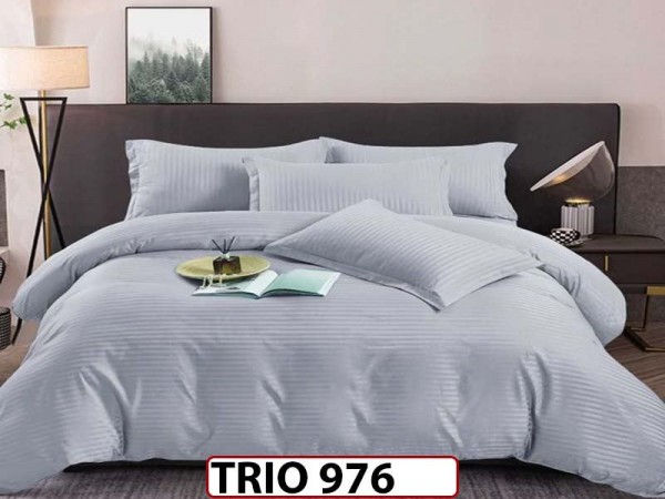 Lenjerie din damasc finetat 6 piese - TRIO 976 Lenjerie din damasc finetat 6 piese - TRIO 976