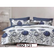 Lenjerie din finet  6 piese  - TRIO 121