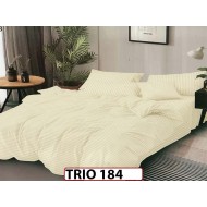 Lenjerie din  damasc finetat  6 piese  - TRIO 184