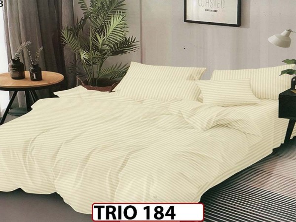 Lenjerie din damasc finetat 6 piese - TRIO 184 Lenjerie din damasc finetat 6 piese - TRIO 184