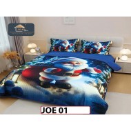 Cuvertura cu 3 piese IMPRIMATA DIGITAL -  JOE 01