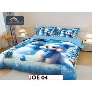 Cuvertura cu 3 piese IMPRIMATA DIGITAL -  JOE 04