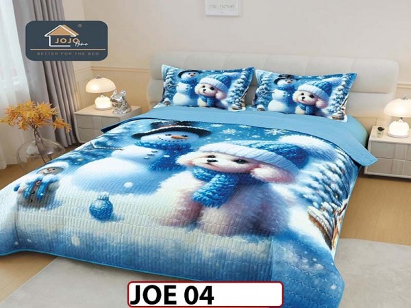 Cuvertura cu 3 piese IMPRIMATA DIGITAL -  JOE 04