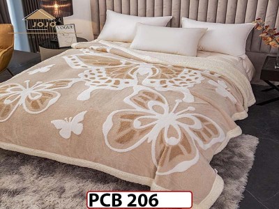 Patura Pufoasa Cocolino cu Blanita pentru pat dublu PCB 206