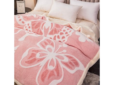 Patura Pufoasa Cocolino cu Blanita pentru pat dublu PCB 201