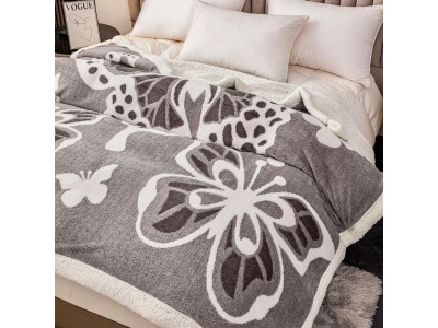 Patura Pufoasa Cocolino cu Blanita pentru pat dublu PCB 205