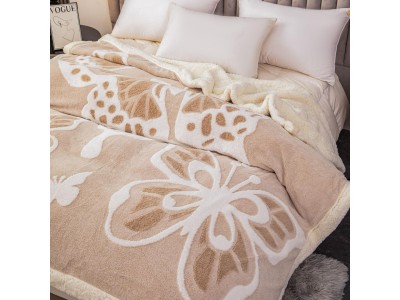 Patura Pufoasa Cocolino cu Blanita pentru pat dublu PCB 206