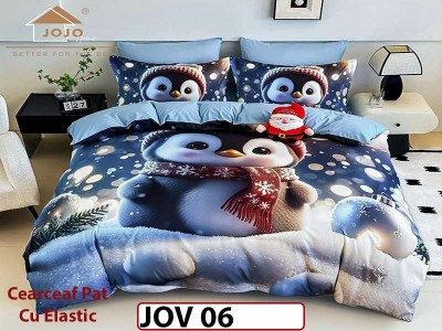 Lenjerie 5D din Finet 6 piese cu Elastic - JOV 06 Lenjerie 5D din Finet 6 piese cu Elastic - JOV 06