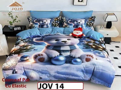 Lenjerie 5D din Finet 6 piese cu Elastic - JOV 14 Lenjerie 5D din Finet 6 piese cu Elastic - JOV 14