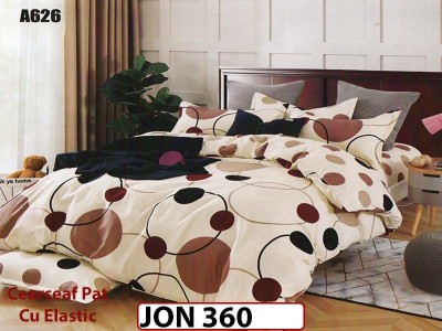 Lenjerie din finet  6 piese cearceaf cu elastic - JON360 Lenjerie din finet  6 piese cearceaf cu elastic - JON360